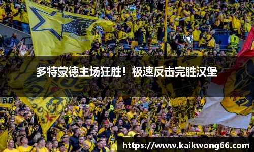 多特蒙德主场狂胜！极速反击完胜汉堡